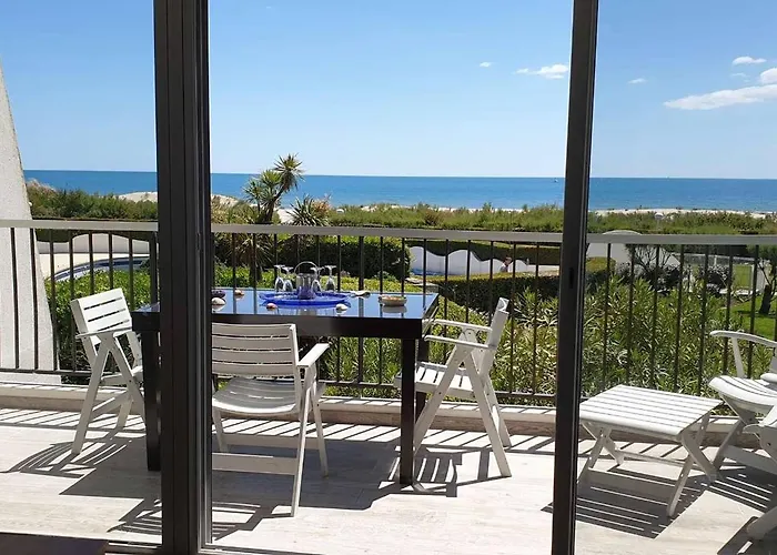 Apartamento Premiere Ligne Au Couchant T3 Pour 6 Personnes N112 La Grande-Motte